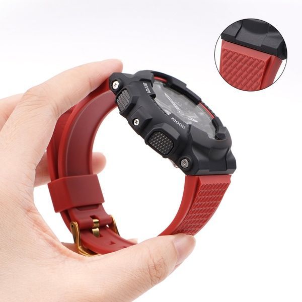 Ремінець для Casio G-Shock GA-100/110 Red GD 1051-1108 фото