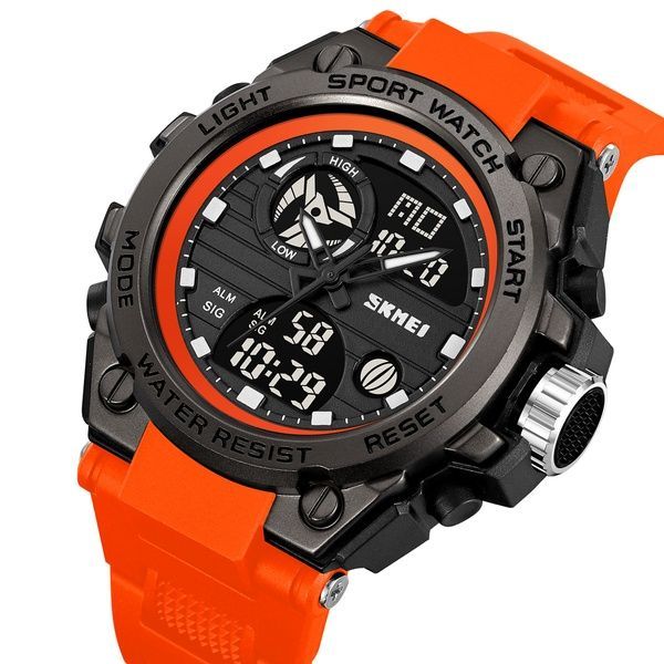 Skmei 2360BKOG Black-Orange 1080-2813 фото