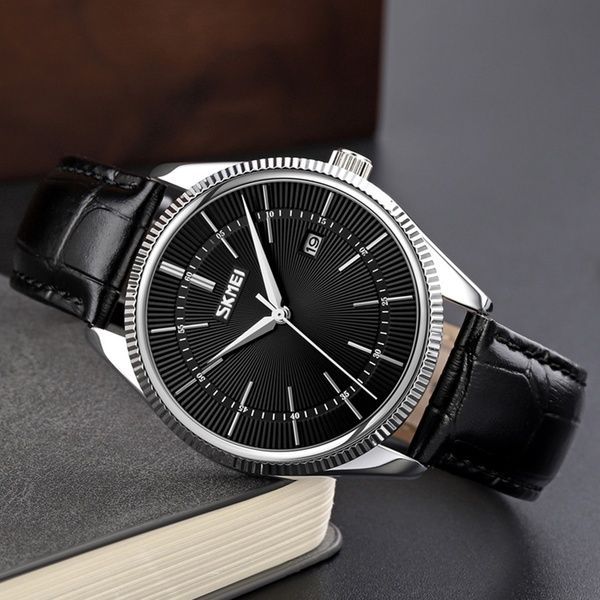 Skmei 9298SIBKBK Silver Black-Black SALE 1080-1576 фото