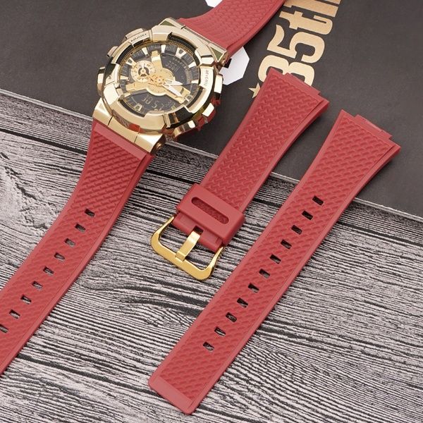 Ремінець для Casio G-Shock GA-100/110 Red GD 1051-1108 фото