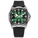 Awarder Embroidery Silver-Green Black Battery 10ATM 1202-0003 фото 1