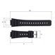 Ремінець для годинника Skmei 1628BKBK Black-Black 1051-0588 фото 3