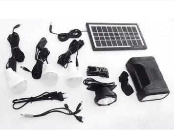 Портативна сонячна система GDLLITE EG 8007, Power bank,сонячна панель 6TP/8007 фото