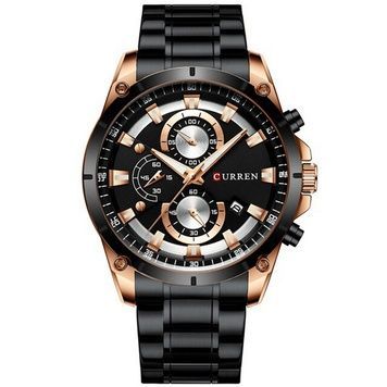 Curren 8360 Black-Gold 1008-0177 фото