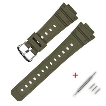 Ремінець для Casio G-Shock DW-5600 Army Green SI 1051-1001 фото