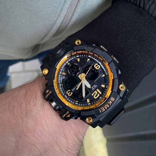 Skmei 1155 Black-Gold 1080-0742 фото