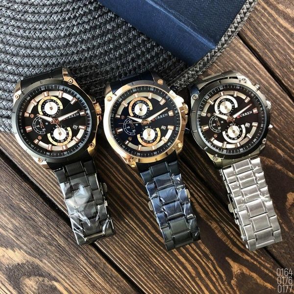 Curren 8360 Black-Gold 1008-0177 фото