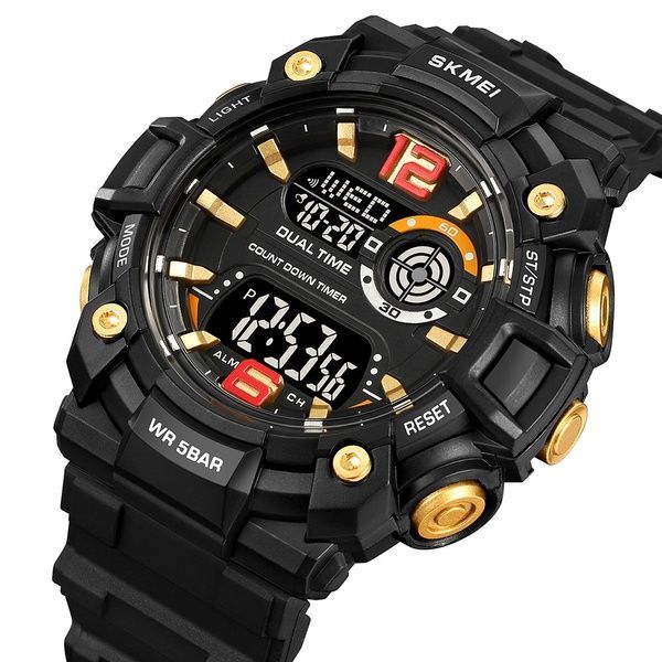 Skmei 2018GDBK Gold-Black SALE 1080-1955 фото