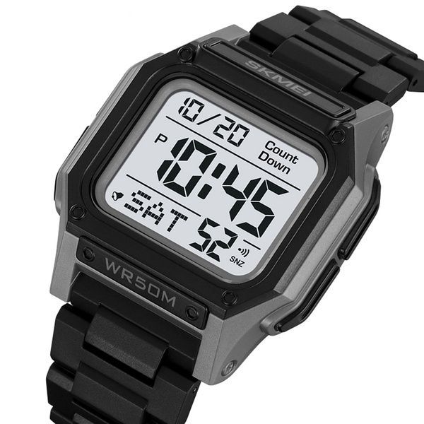 Skmei 2264BKGYWT Black-Grey-White 1080-2544 фото