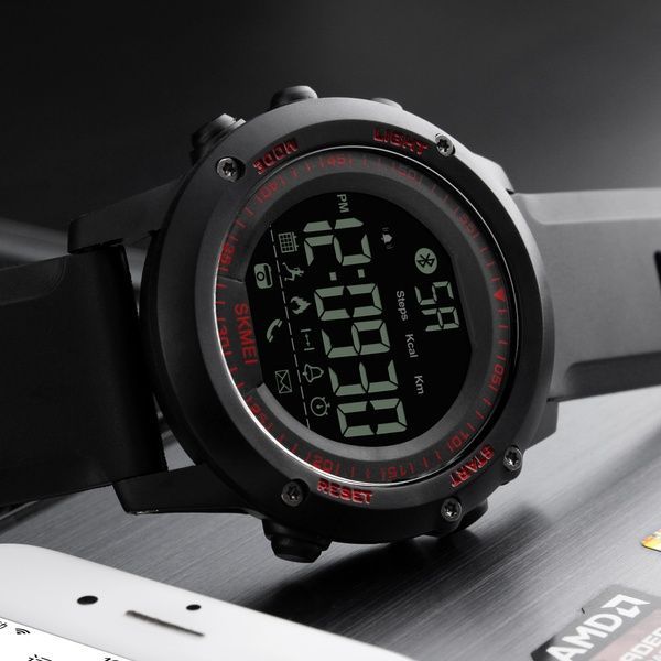 Skmei 1321RD Red Bluetooth SALE 1080-1282 фото