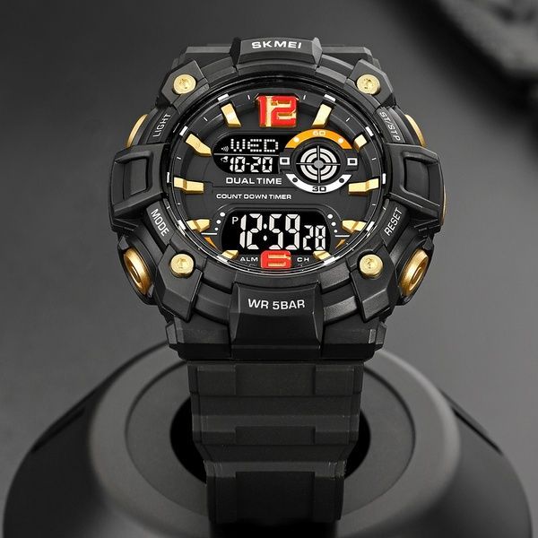 Skmei 2018GDBK Gold-Black SALE 1080-1955 фото