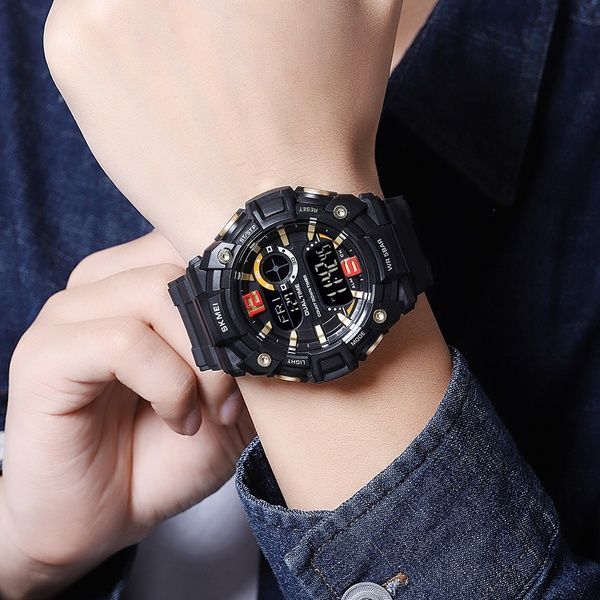 Skmei 2018GDBK Gold-Black SALE 1080-1955 фото