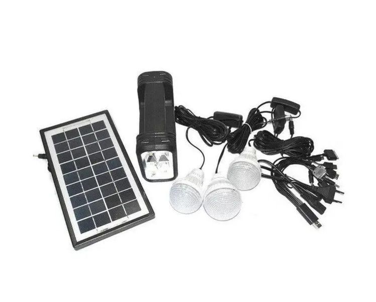 Портативна сонячна система GDLLITE EG 8007, Power bank,сонячна панель 6TP/8007 фото