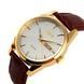 Skmei 9073GDWT-B Gold-White men 1080-1596 фото 2