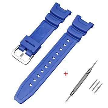 Ремінець для Casio SGW-100 Blue SI 1051-1047 фото
