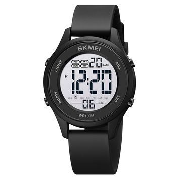 Skmei 1758BKBKWT Black Black White 1080-0863 фото