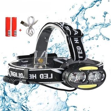 Ліхтар налобний Head Lamp 2504-T6, сенсор 6HL/2504 фото