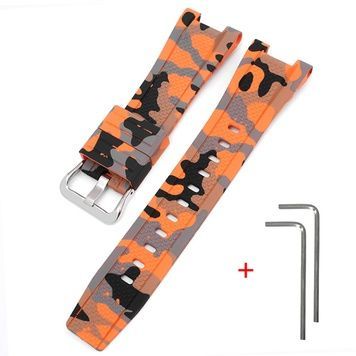 Ремінець для Casio G-Shock GST-W300 Camo Orange SI 1051-0944 фото