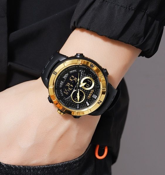 Skmei 2014GDBK Gold-Black 1080-1822 фото