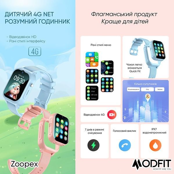 Modfit Zoopex Blue 1077-0258 фото