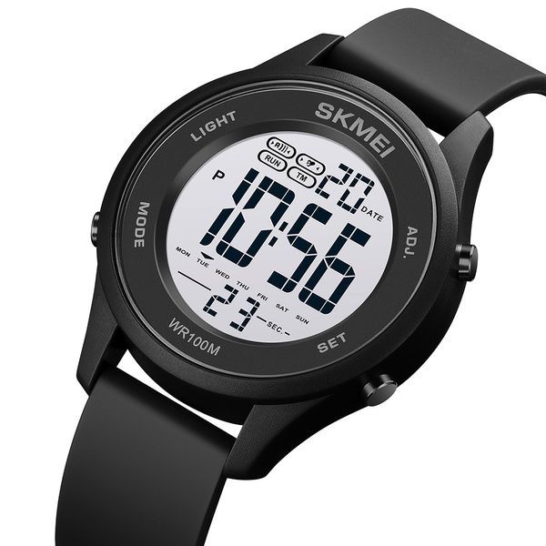 Skmei 1758BKBKWT Black Black White 1080-0863 фото