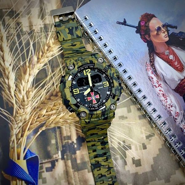 Patriot 004CMGRSU ЗСУ Зелений камуфляж + Коробка. 1201-0119 фото