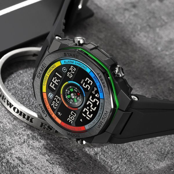 Skmei 2209CLGN Colorful-Green SALE STOPPED 1080-2264 фото