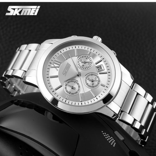 Skmei 9097SI Silver 1080-1206 фото