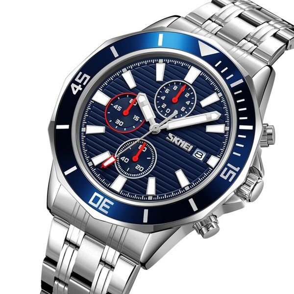 Skmei 9335SIBU Silver-Blue 1080-2475 фото