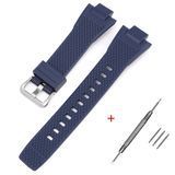 Ремінець для Casio G-Shock GST-B400 Dark Blue SI 1051-1122 фото