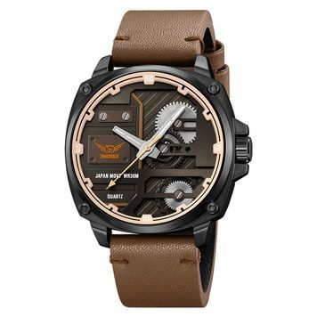 Skmei 2289BKLBN Black-Light Brown 1080-2573 фото