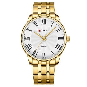 Curren 8422 Gold-White 1008-0336 фото