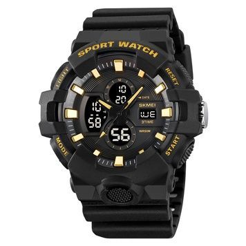 Skmei 2117BKGD Black-Gold 1080-2367 фото
