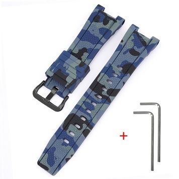 Ремінець для Casio G-Shock GST-W300 Camo Dark Blue BK 1051-0961 фото