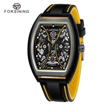 Forsining 8252 All Black-Yellow 1059-0212 фото