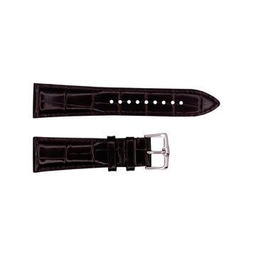 Шкіряний ремінець Premium 24х22 мм. Brown 1051-0631 фото