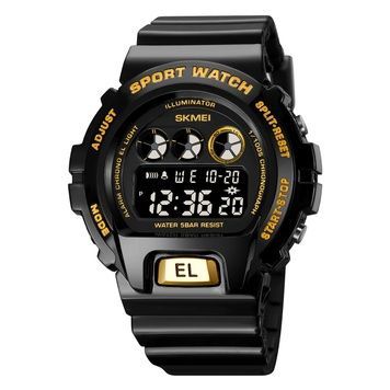 Skmei 1813BKGD Black-Gold 1080-0865 фото