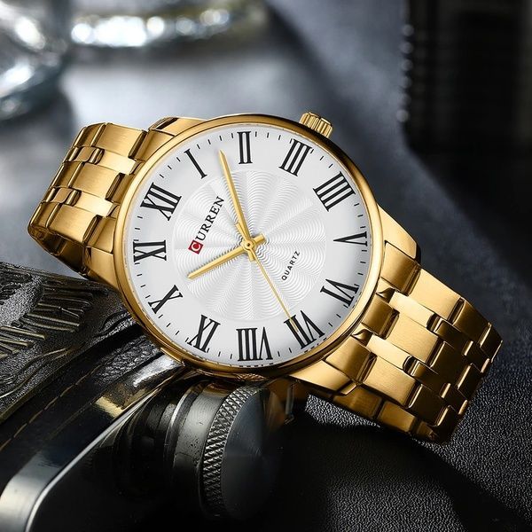 Curren 8422 Gold-White 1008-0336 фото