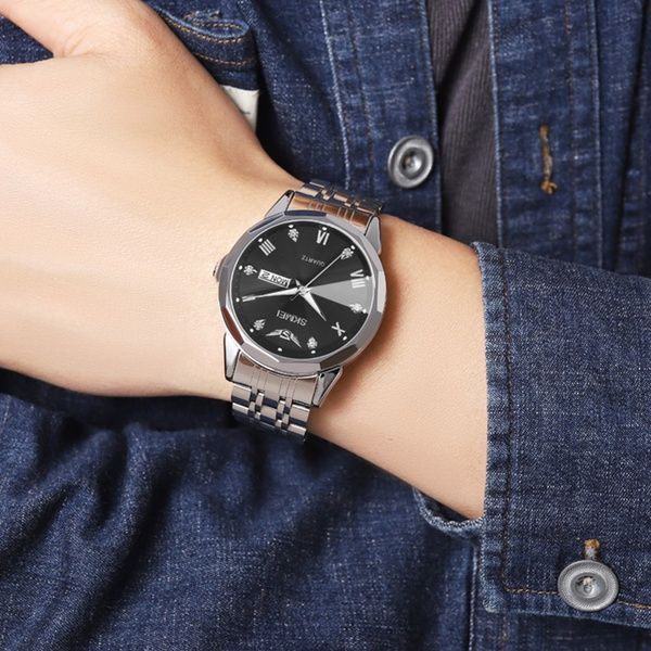 Skmei 2291SIBK Silver-Black 1080-2485 фото