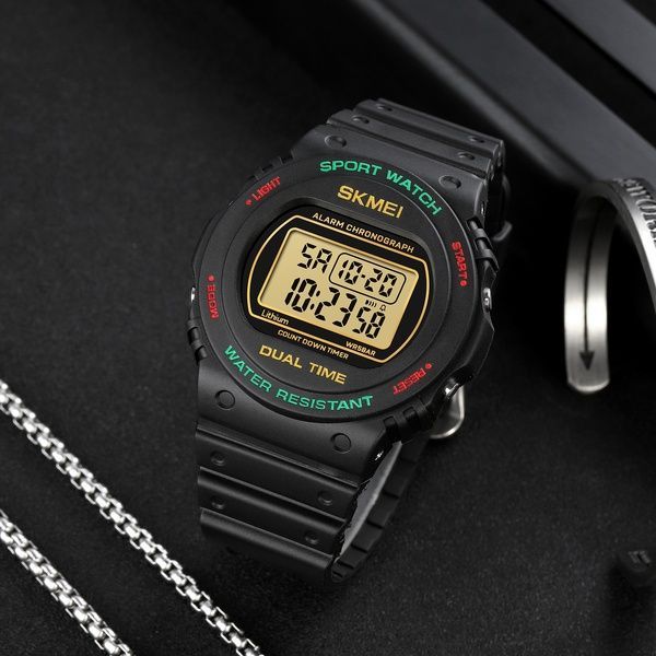 Skmei 1776BKGD Black-Gold 1080-2033 фото