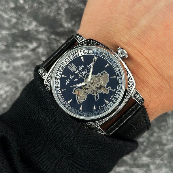Patriot 021-3D Скелетон Не забуду дім Silver-Black 1201-0529 фото