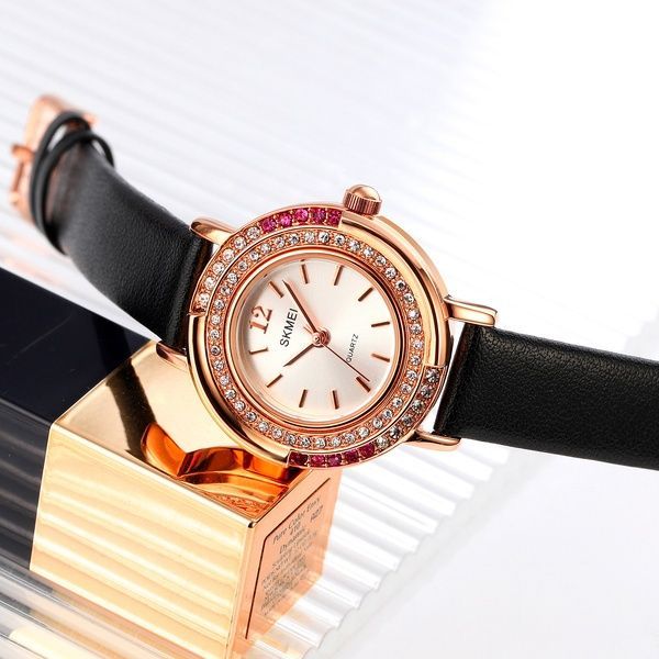 Skmei 1855RGBK Rose Gold-Black 1080-1167 фото