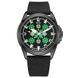 Awarder Embroidery Black-Green Black Battery 10ATM 1202-0009 фото 1