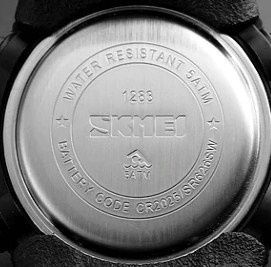 Skmei 1283 Black-Blue. 1080-0103 фото