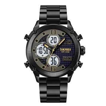 Skmei 1975SBKWT Black-White Steel 1080-2034 фото