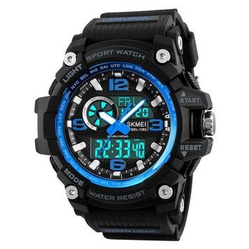 Skmei 1283 Black-Blue. 1080-0103 фото