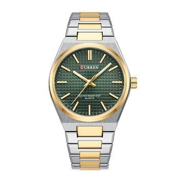 Curren 8439L Silver-Gold-Green 1008-0489 фото
