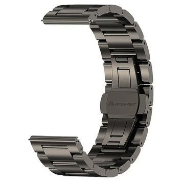 Сталевий браслет KOSPET 22 мм. Black 1051-1444 фото