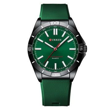 Curren 8449 Black-Green 1008-0418 фото