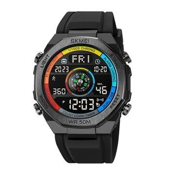 Skmei 2209CLBK Colorful-Black STOPPED SALE 1080-2261 фото